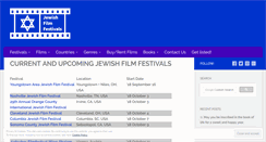 Desktop Screenshot of jewishfilmfestivals.org